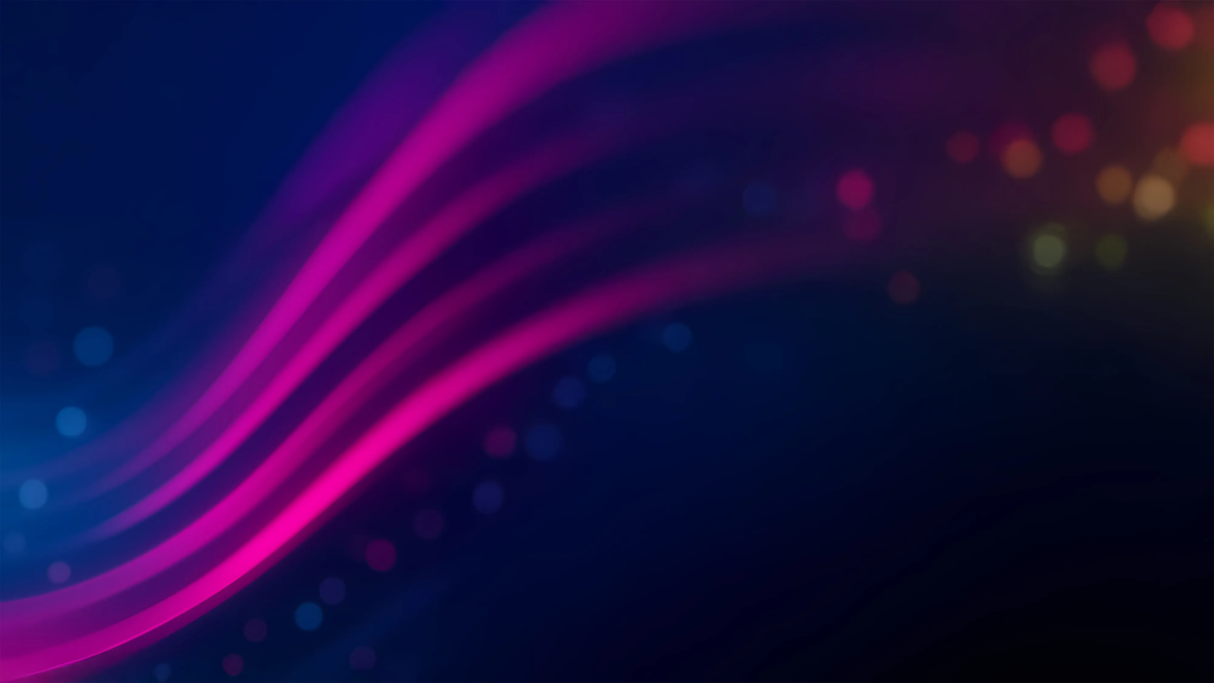 iNFOFLOW background image featuring colorful waves